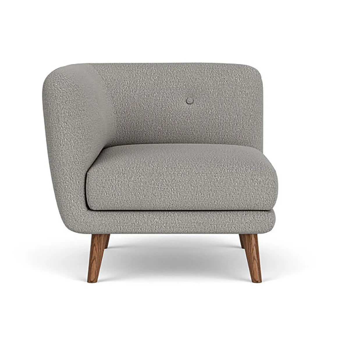 Alfred Boucle Left 1 Seater Modular Sofa