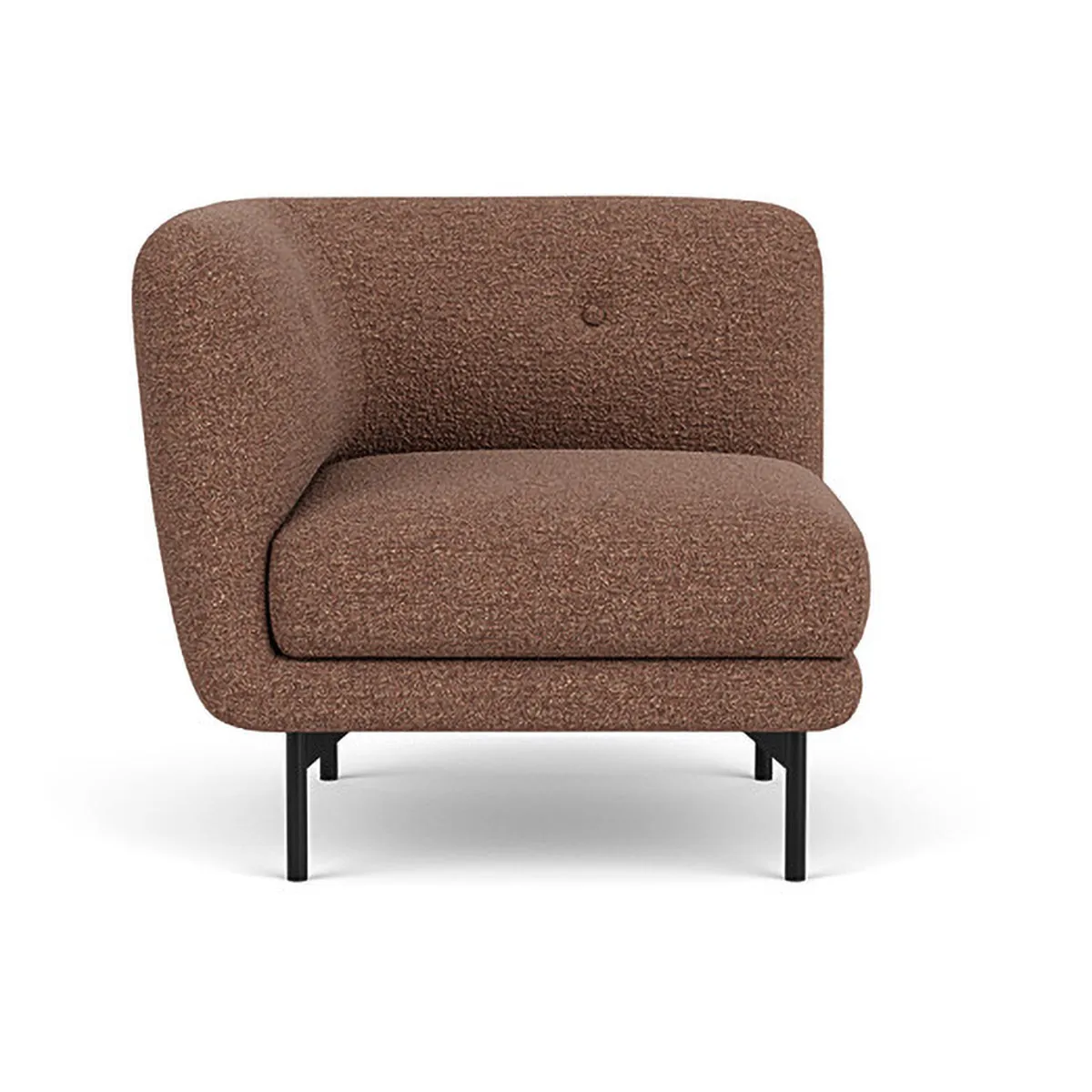 Alfred Boucle Left 1 Seater Modular Sofa