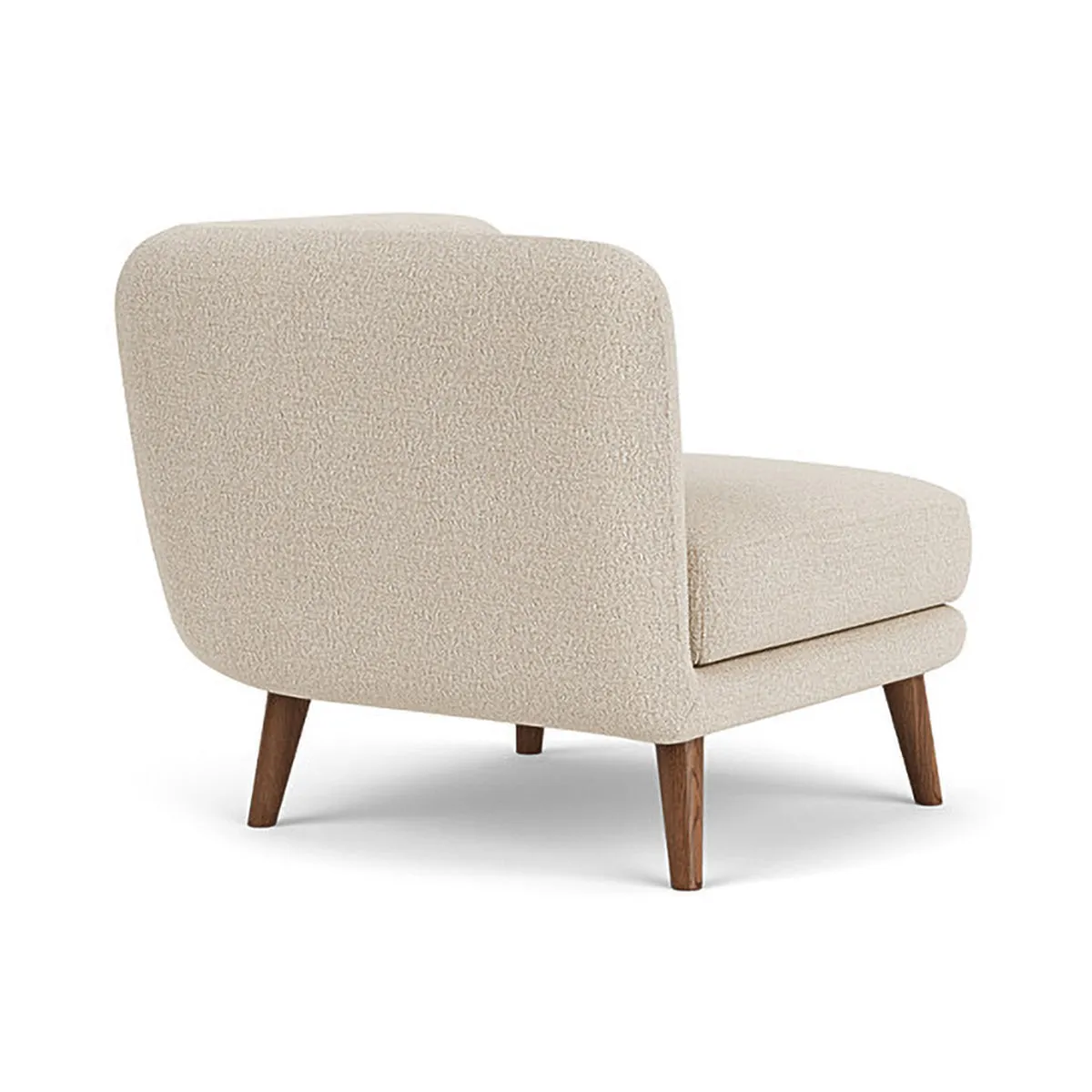Alfred Boucle Left 1 Seater Modular Sofa