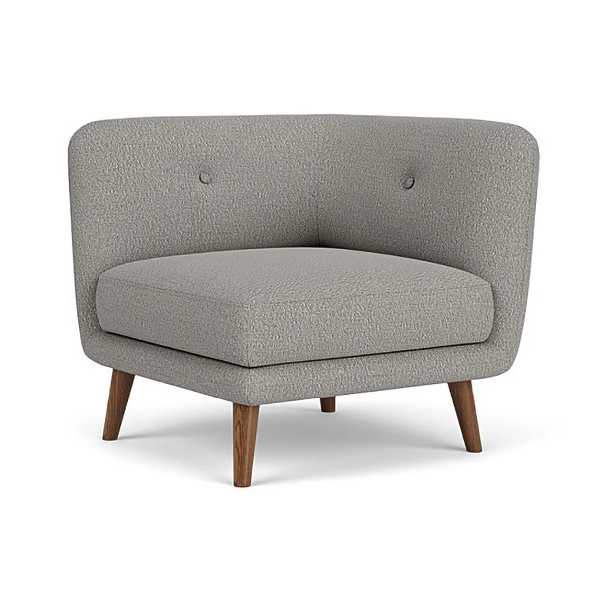 Alfred Boucle Left 1 Seater Modular Sofa