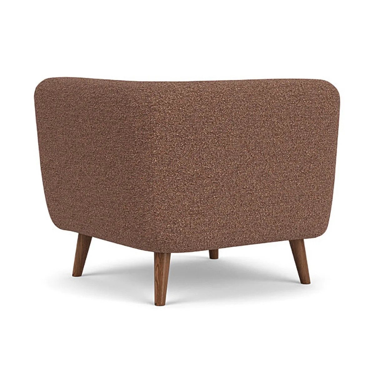Alfred Boucle Left 1 Seater Modular Sofa