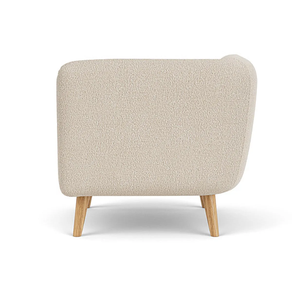 Alfred Boucle Left 1 Seater Modular Sofa