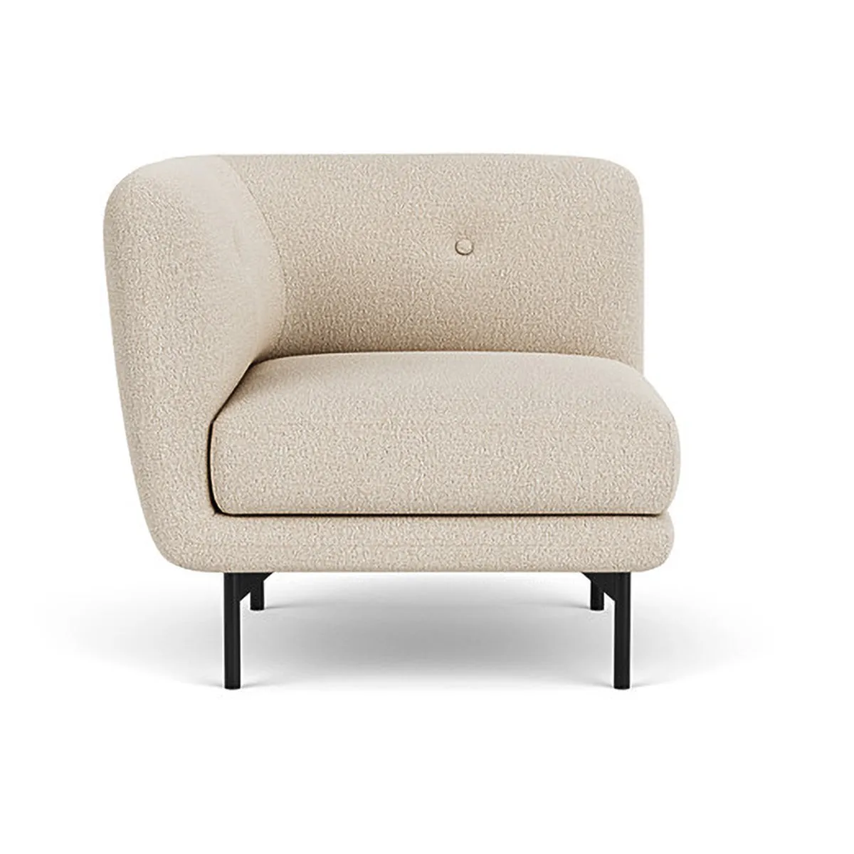 Alfred Boucle Left 1 Seater Modular Sofa