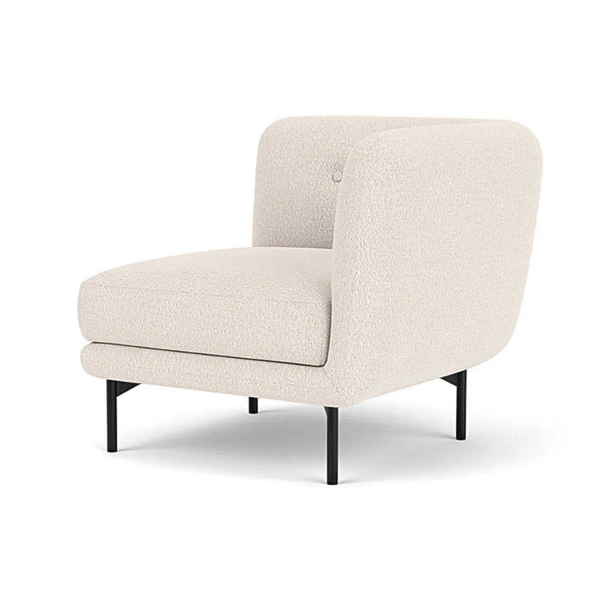 Alfred Boucle Left 1 Seater Modular Sofa