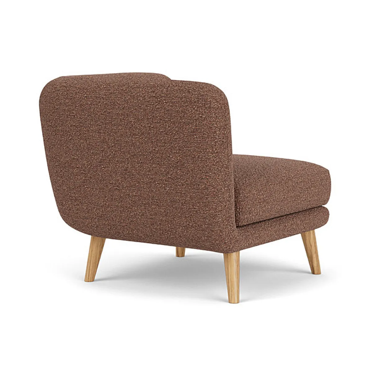 Alfred Boucle Left 1 Seater Modular Sofa