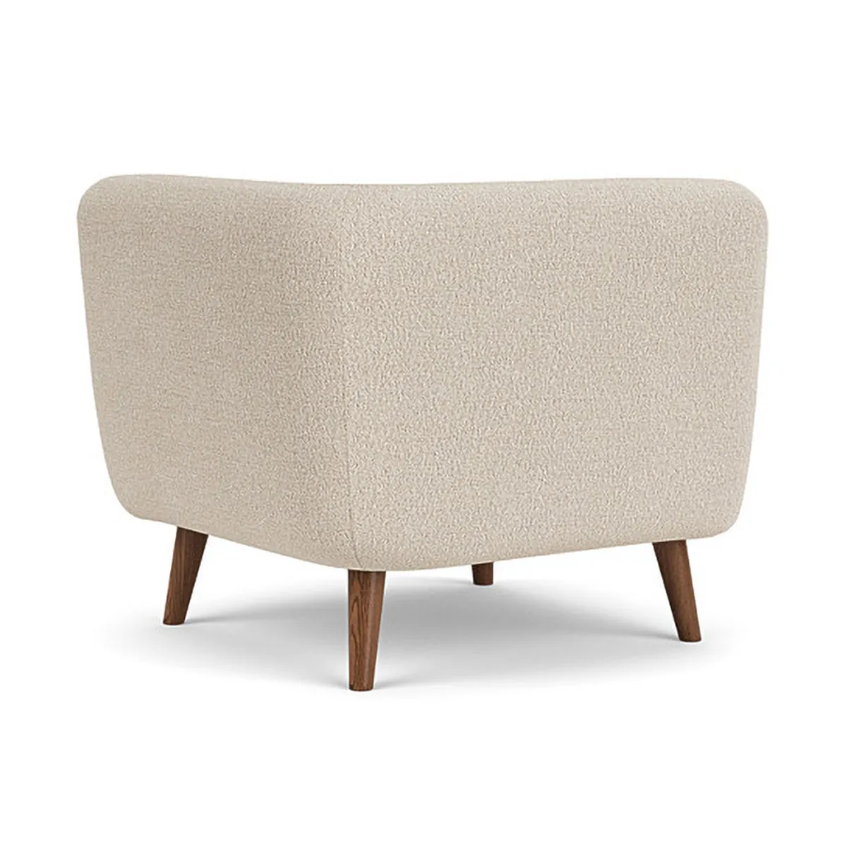 Alfred Boucle Left 1 Seater Modular Sofa