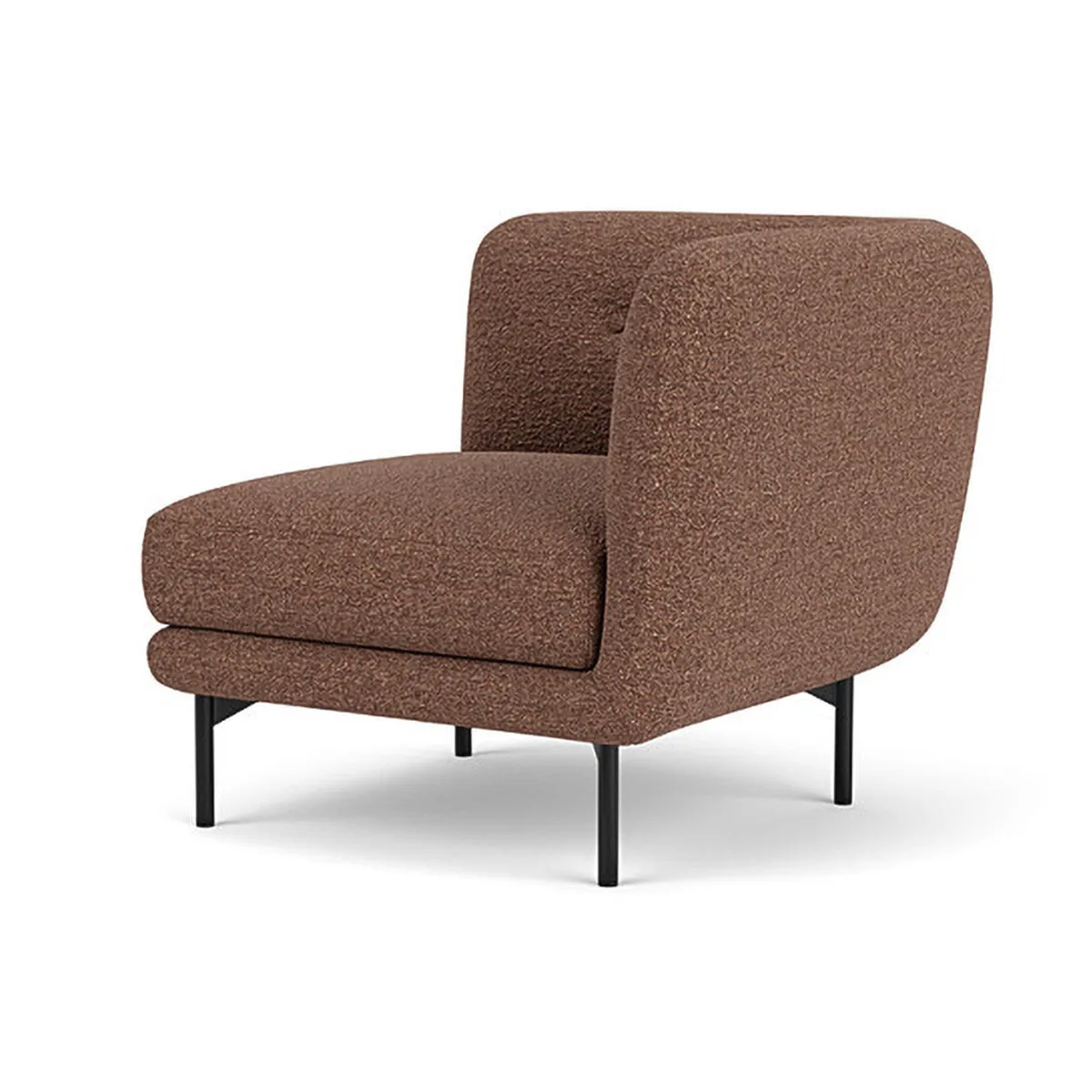 Alfred Boucle Left 1 Seater Modular Sofa