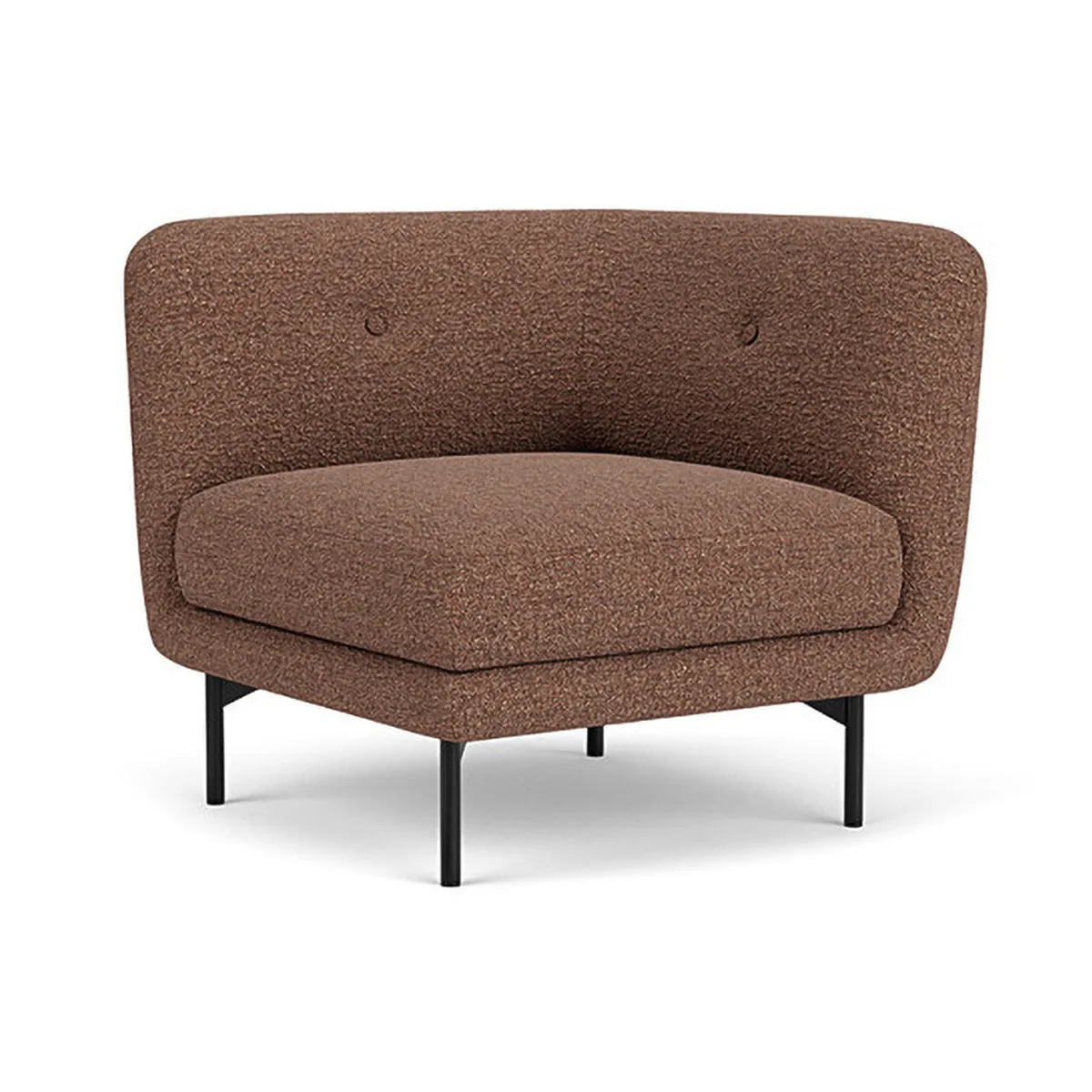 Alfred Boucle Left 1 Seater Modular Sofa