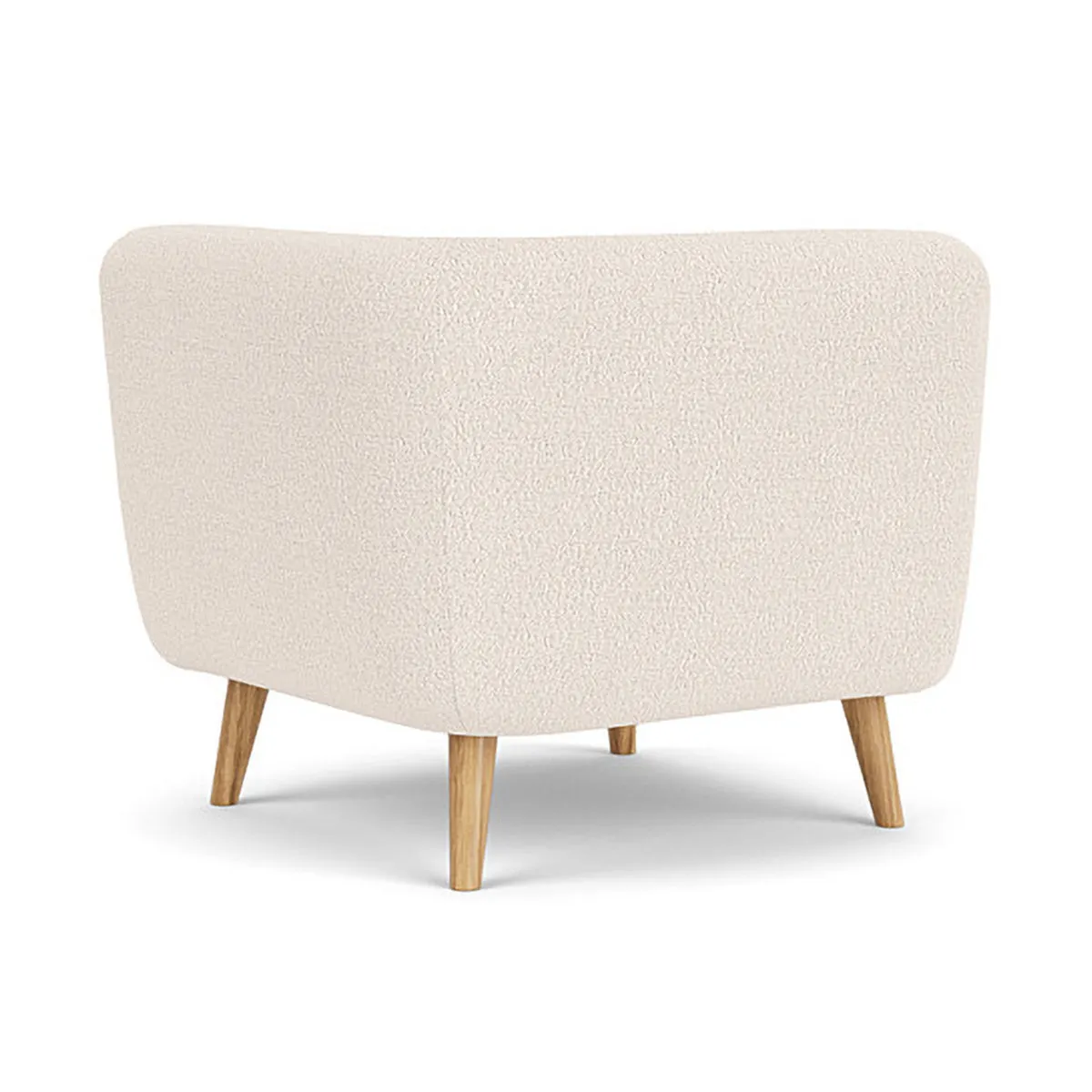 Alfred Boucle Left 1 Seater Modular Sofa