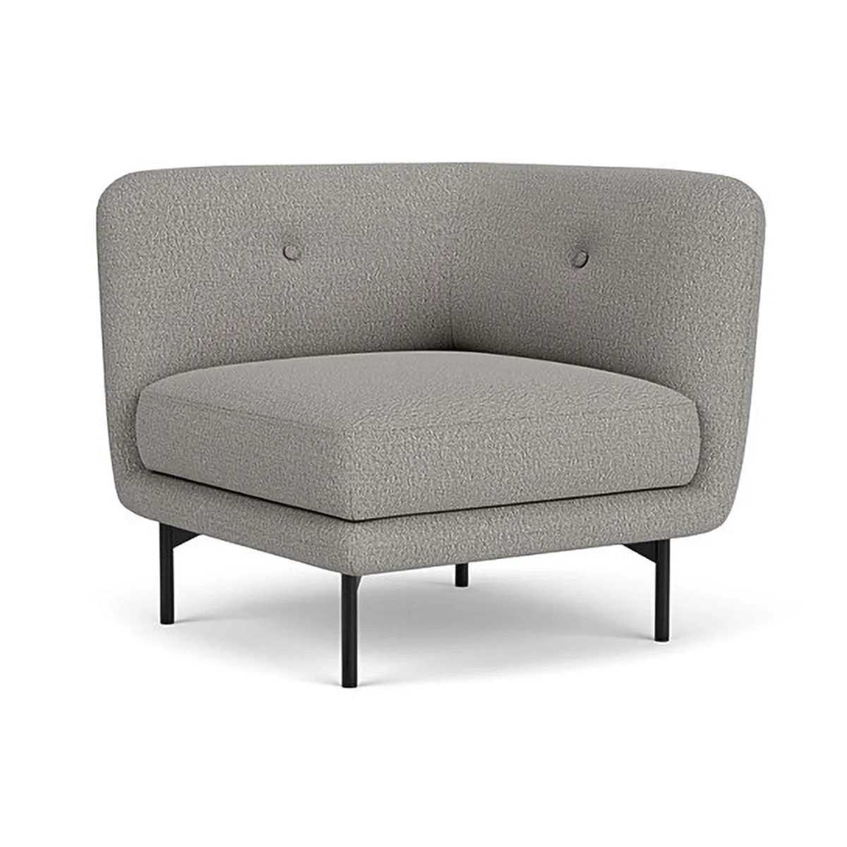 Alfred Boucle Left 1 Seater Modular Sofa