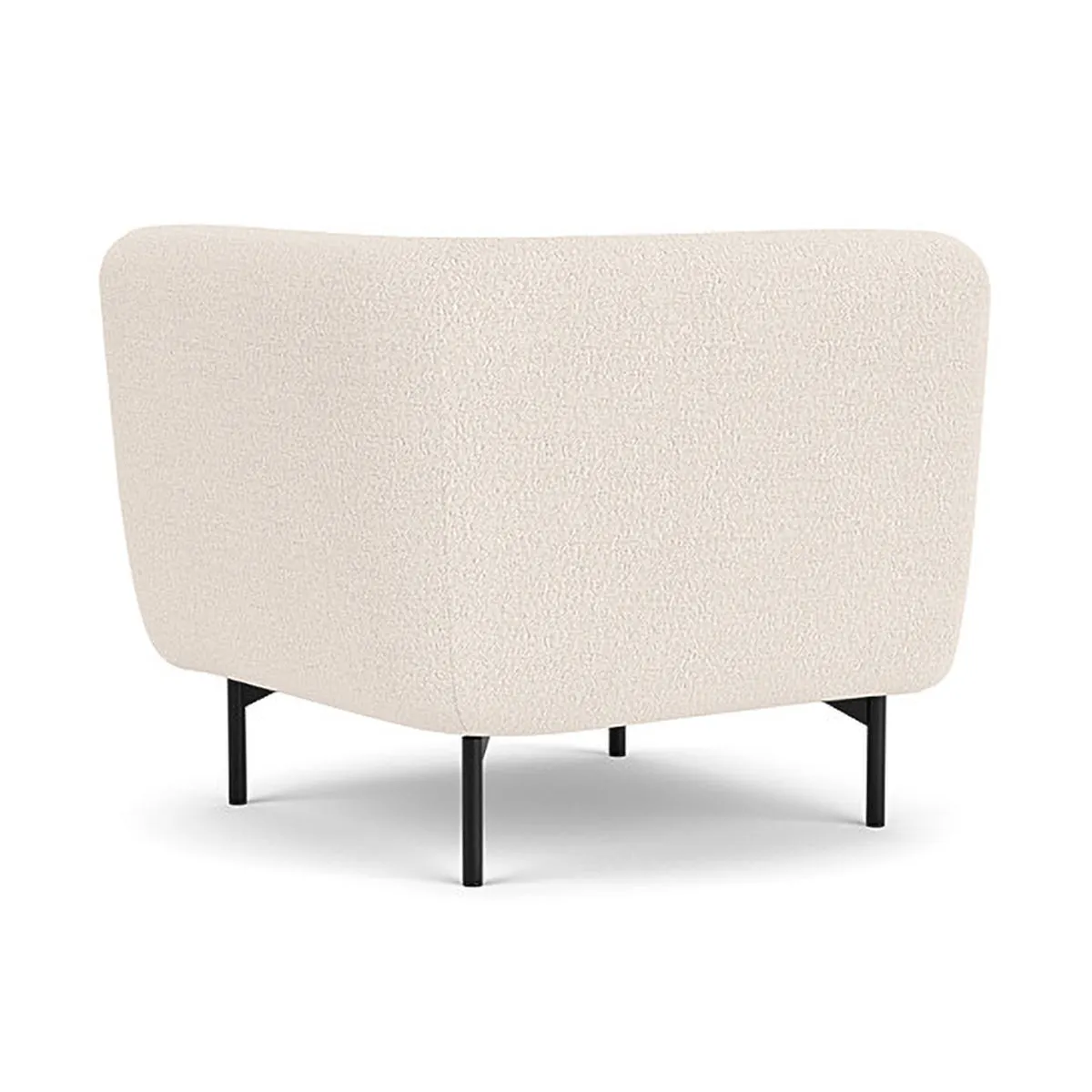 Alfred Boucle Left 1 Seater Modular Sofa