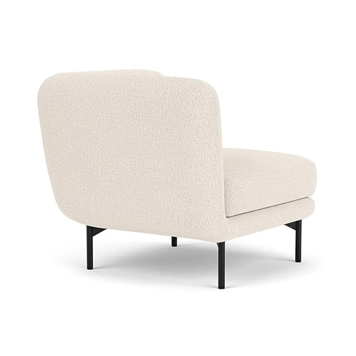 Alfred Boucle Left 1 Seater Modular Sofa