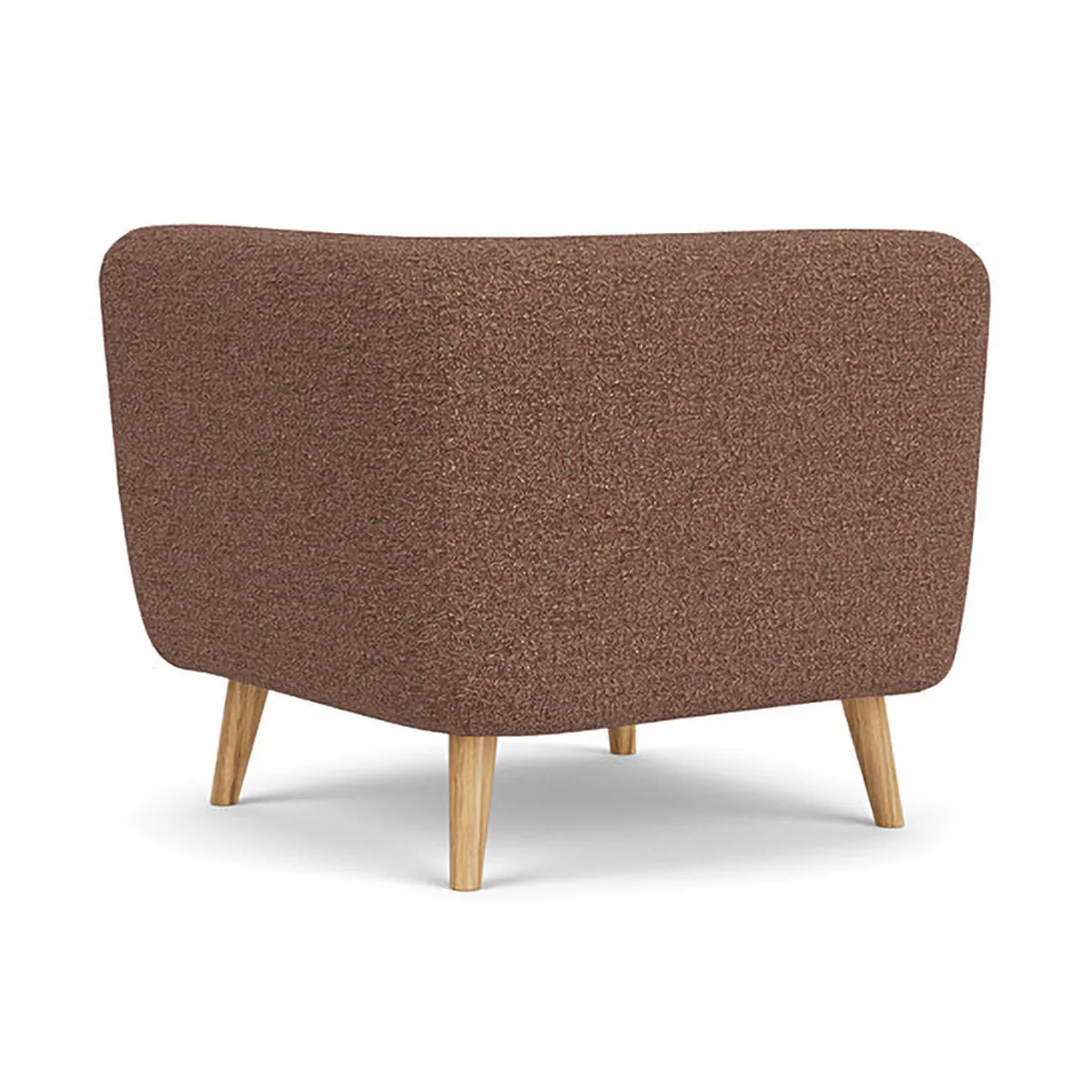 Alfred Boucle Left 1 Seater Modular Sofa
