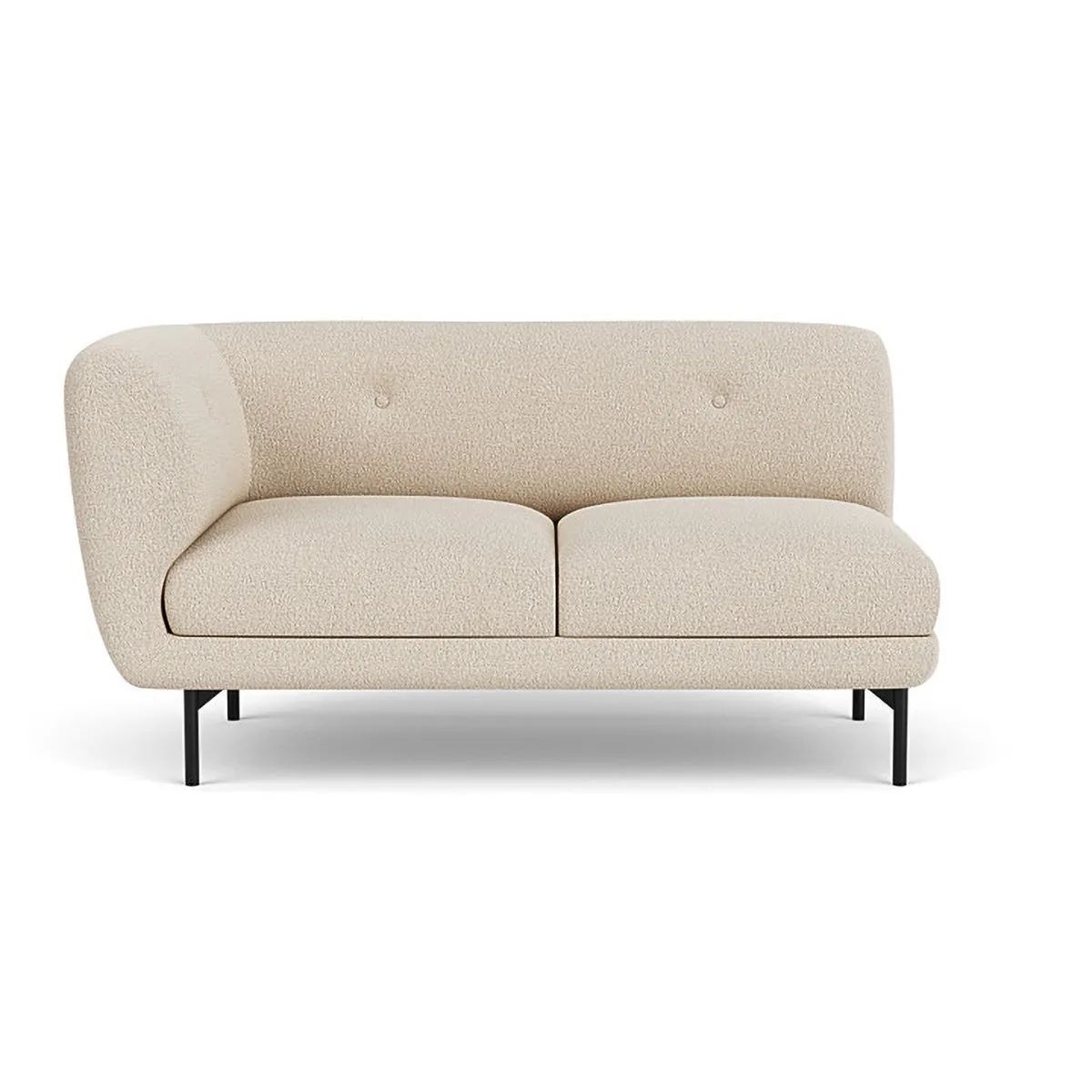 Alfred Boucle Left 2 Seater Modular Sofa