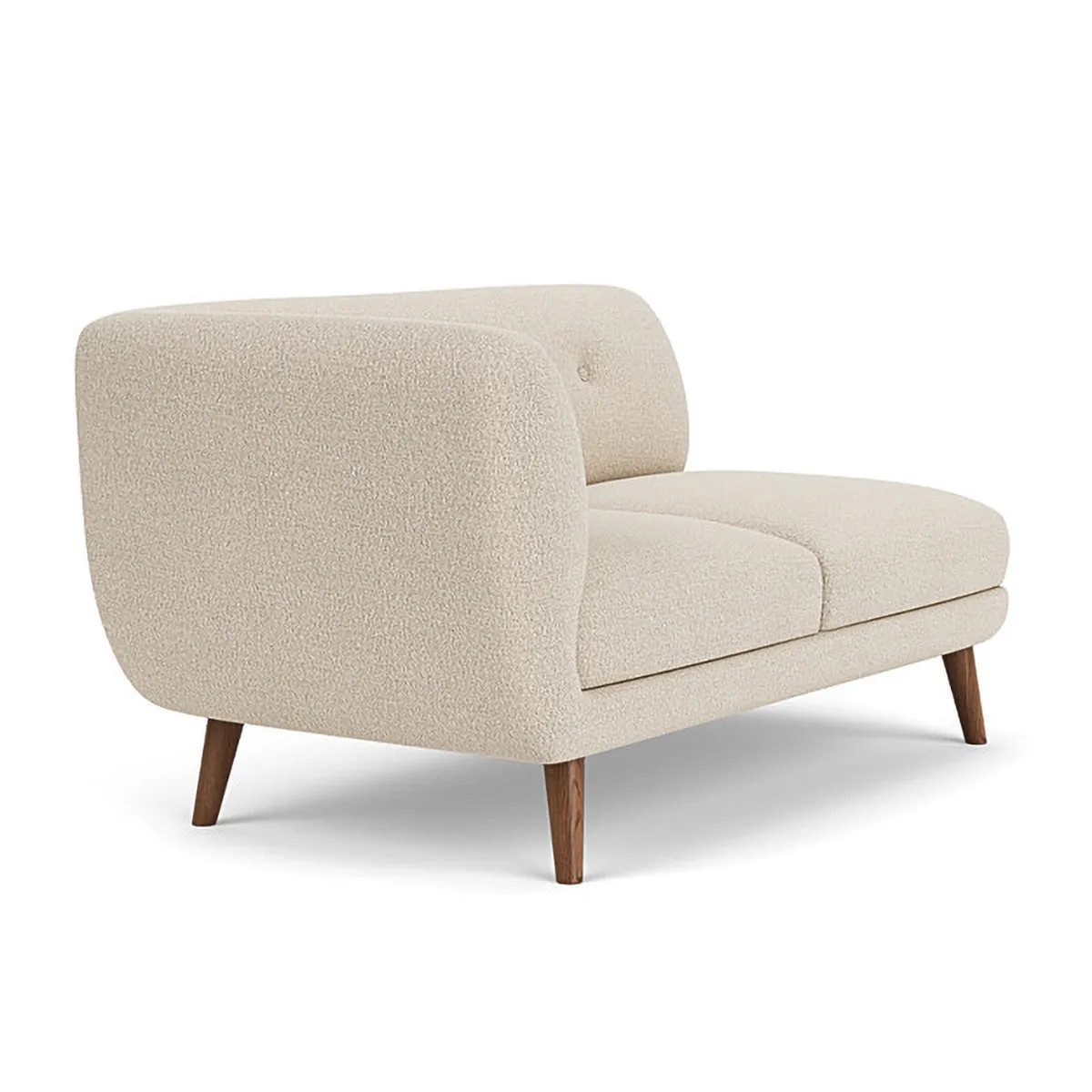 Alfred Boucle Left 2 Seater Modular Sofa