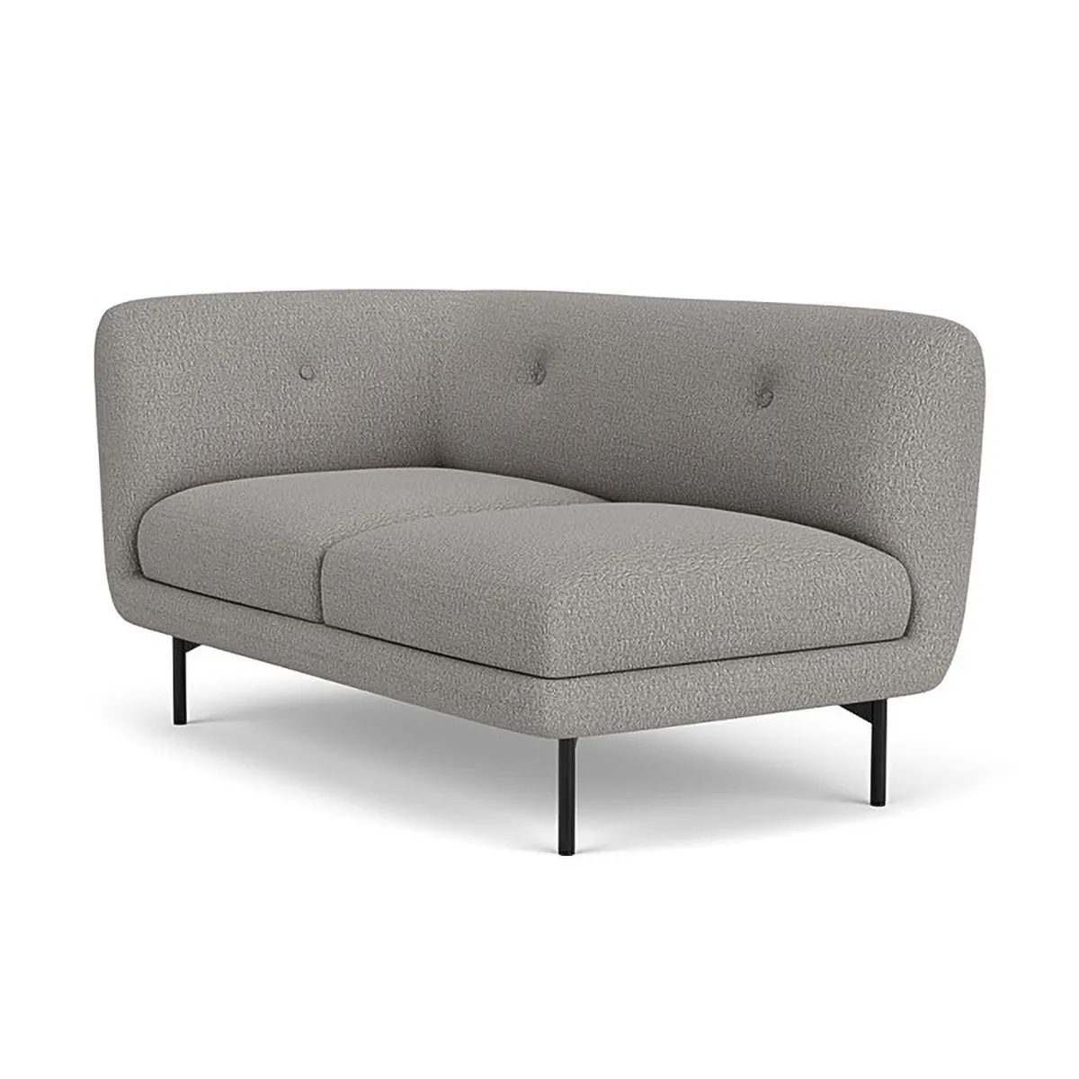 Alfred Boucle Left 2 Seater Modular Sofa