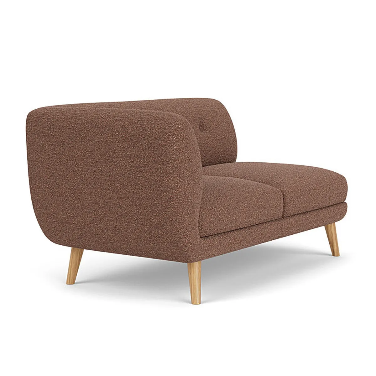 Alfred Boucle Left 2 Seater Modular Sofa