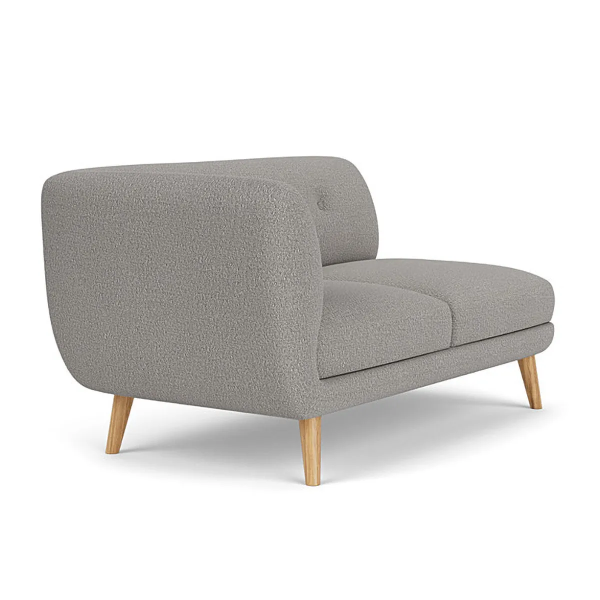 Alfred Boucle Left 2 Seater Modular Sofa