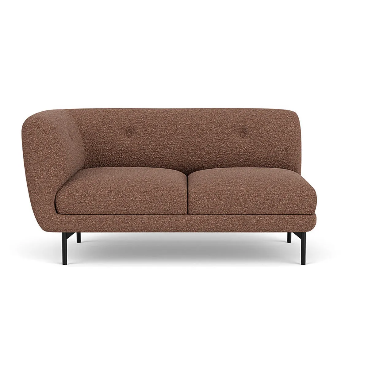 Alfred Boucle Left 2 Seater Modular Sofa