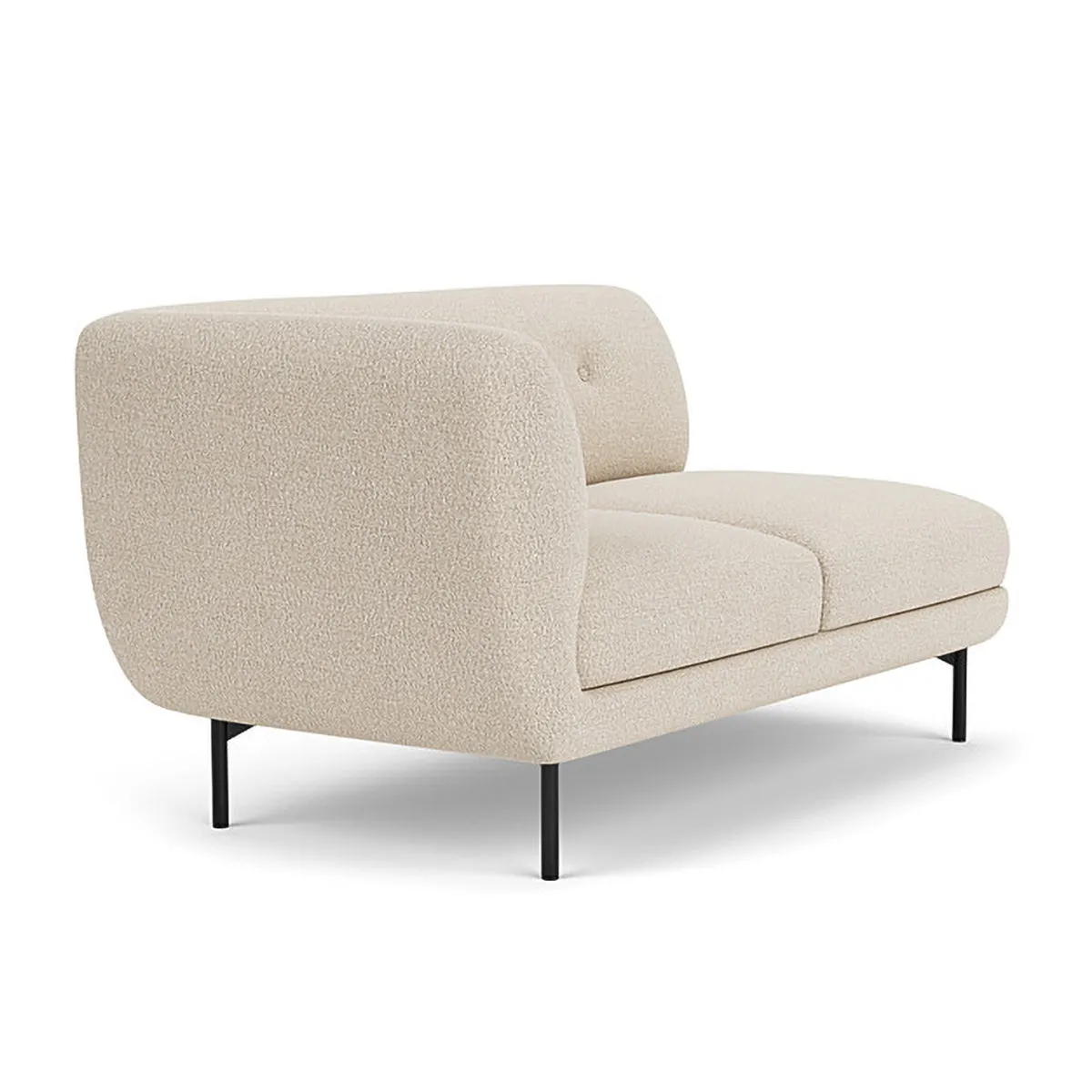 Alfred Boucle Left 2 Seater Modular Sofa
