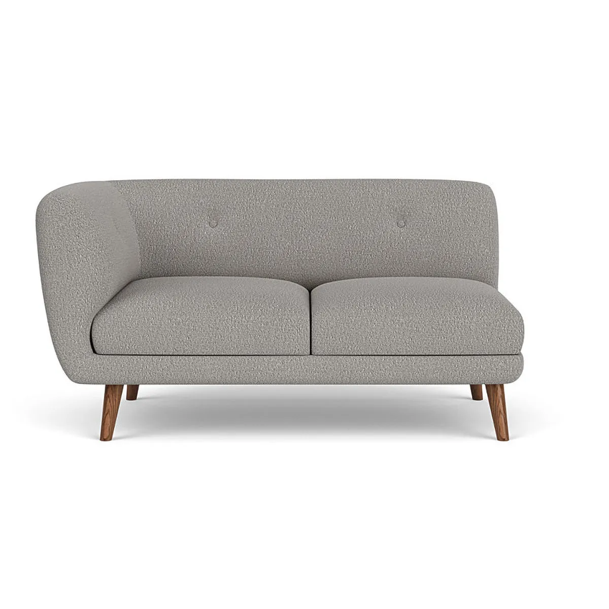 Alfred Boucle Left 2 Seater Modular Sofa
