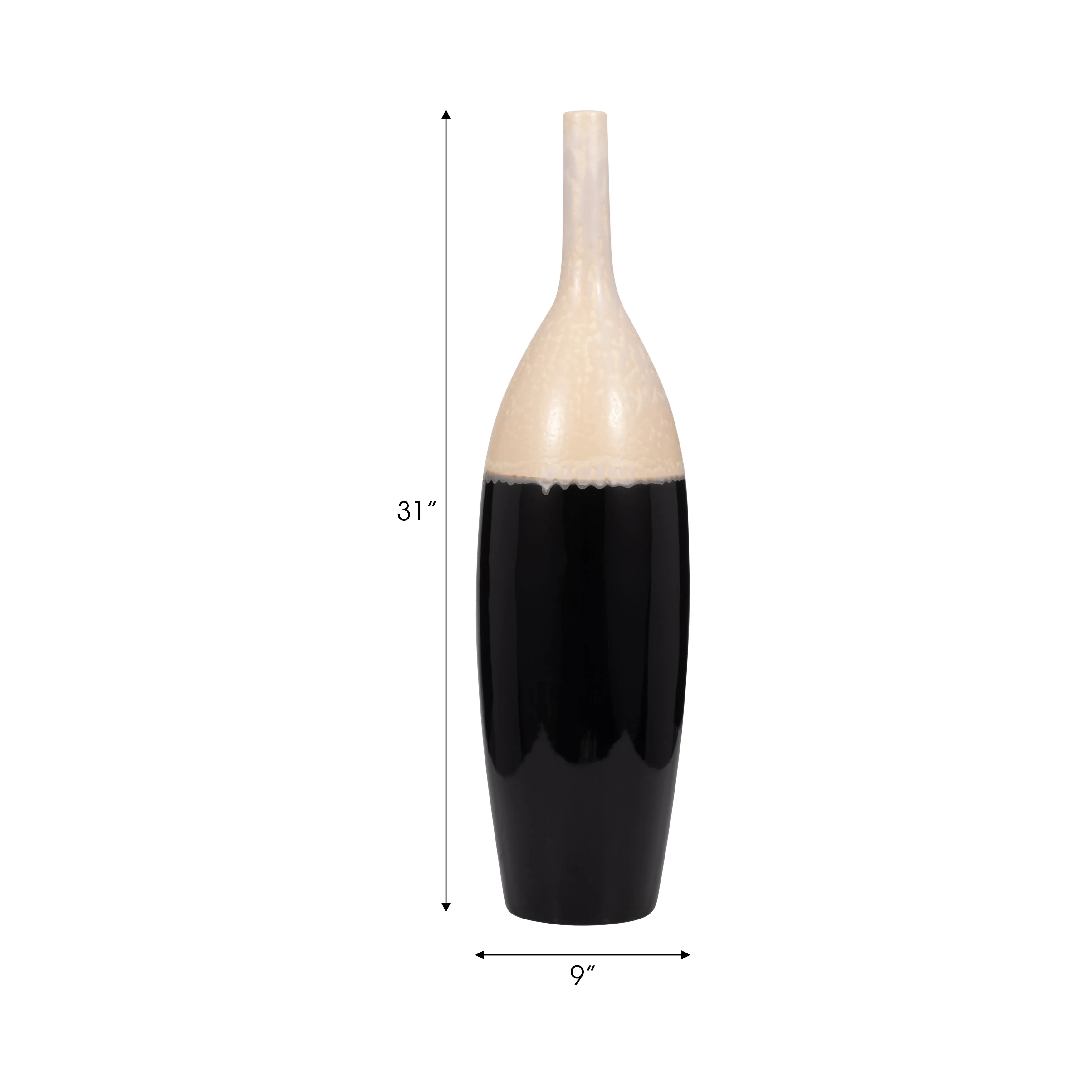 ALONDRA LARGE CERAMIC FLOOR VASE