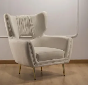 Armchair from Maiden Home, beige - 75x75x75 cm M110453459