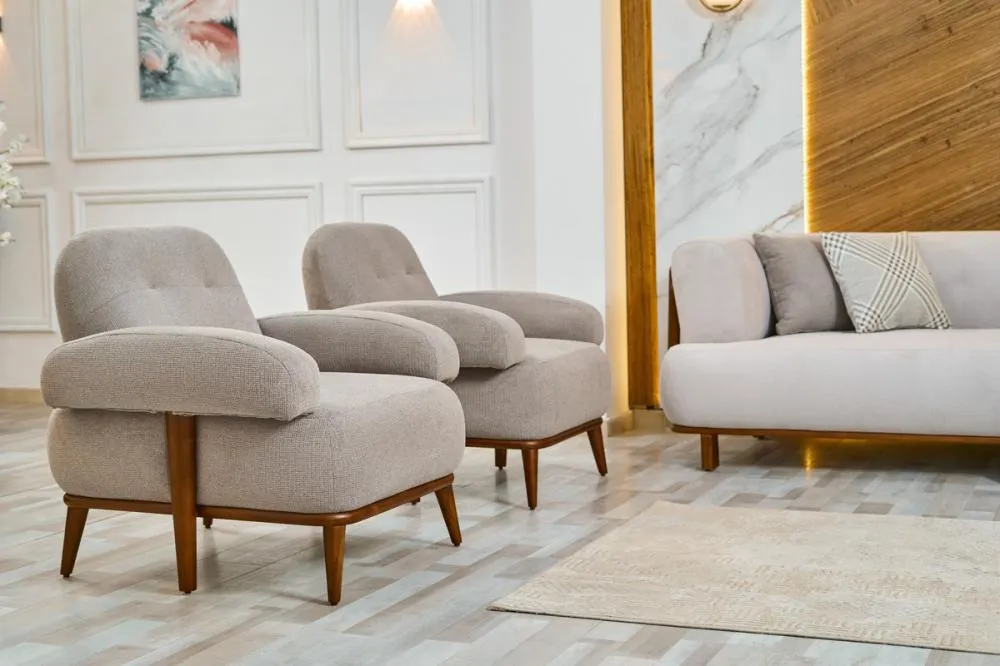 Armchair from Maiden Home, off-white - 75x75x75 cm M110453245