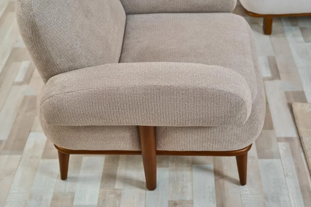 Armchair from Maiden Home, off-white - 75x75x75 cm M110453245