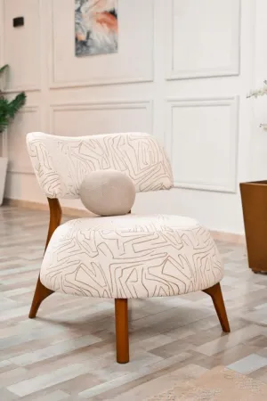 Armchair from Maiden Home, White - 75x75x75 cm M110453280