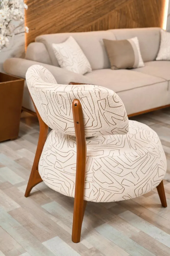 Armchair from Maiden Home, White - 75x75x75 cm M110453280