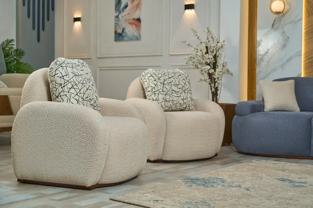 Armchair from Maiden Home - White - 75x75x75 cm M110453388