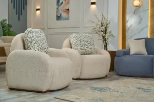 Armchair from Maiden Home - White - 75x75x75 cm M110453388