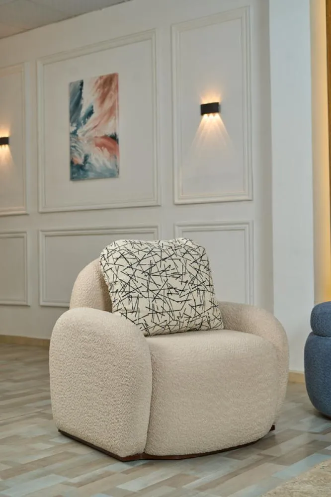 Armchair from Maiden Home - White - 75x75x75 cm M110453388