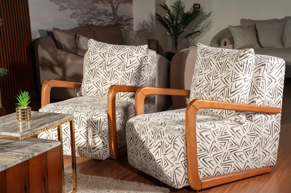 Armchair from Maiden Home, white - 75x75x75 cm M110453410