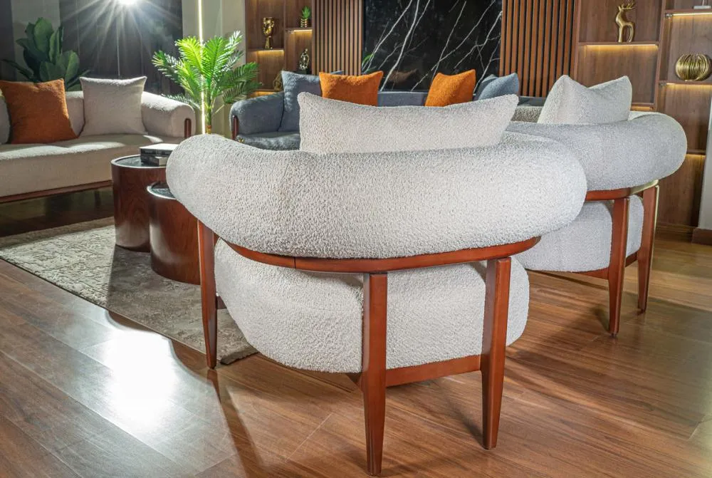 Armchairs from Maiden Home, white - 75x75x75 cm M110453431
