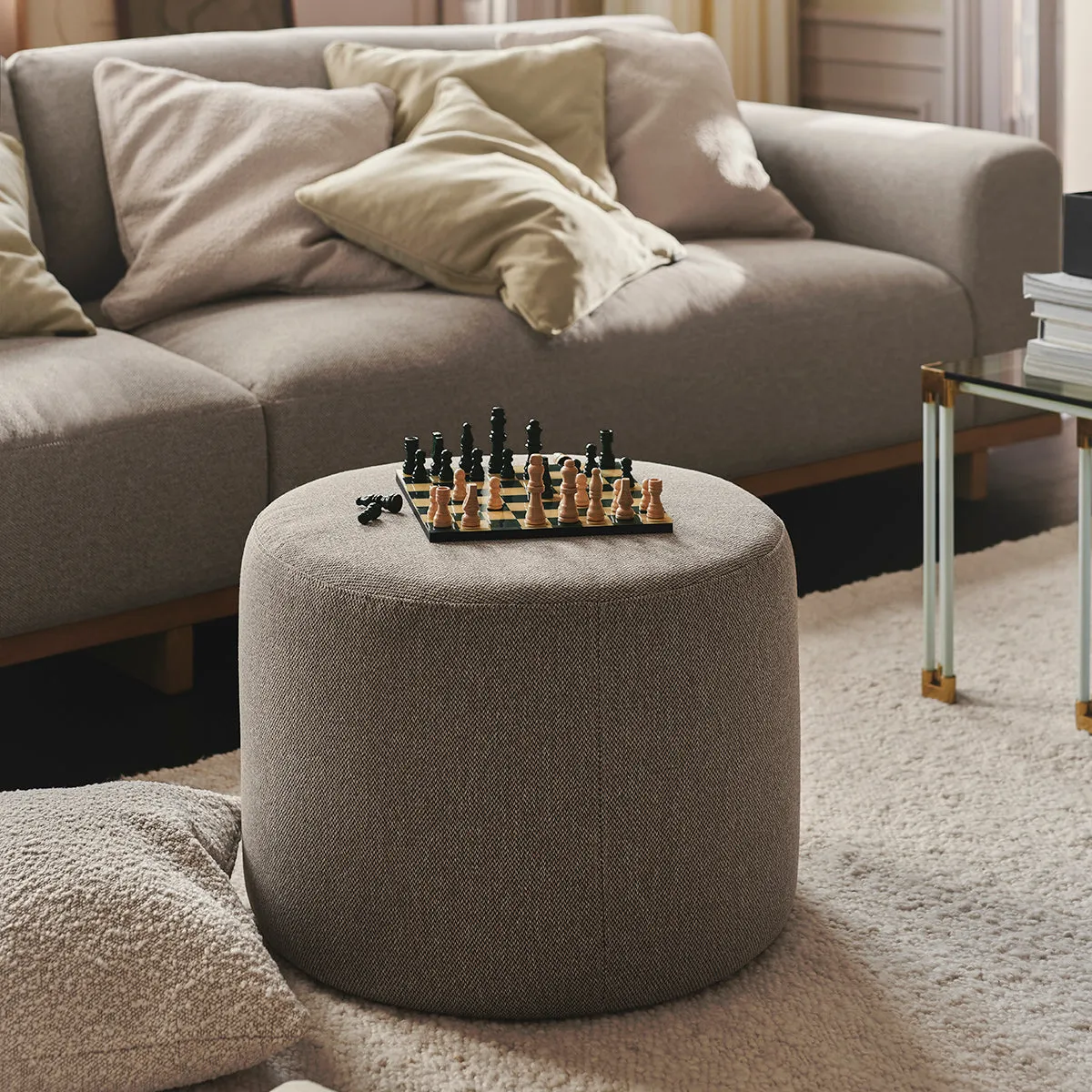 Aya Fabric 3.5 Seater Sofa