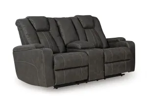 Batavia Pier Glider REC Loveseat w/Console
