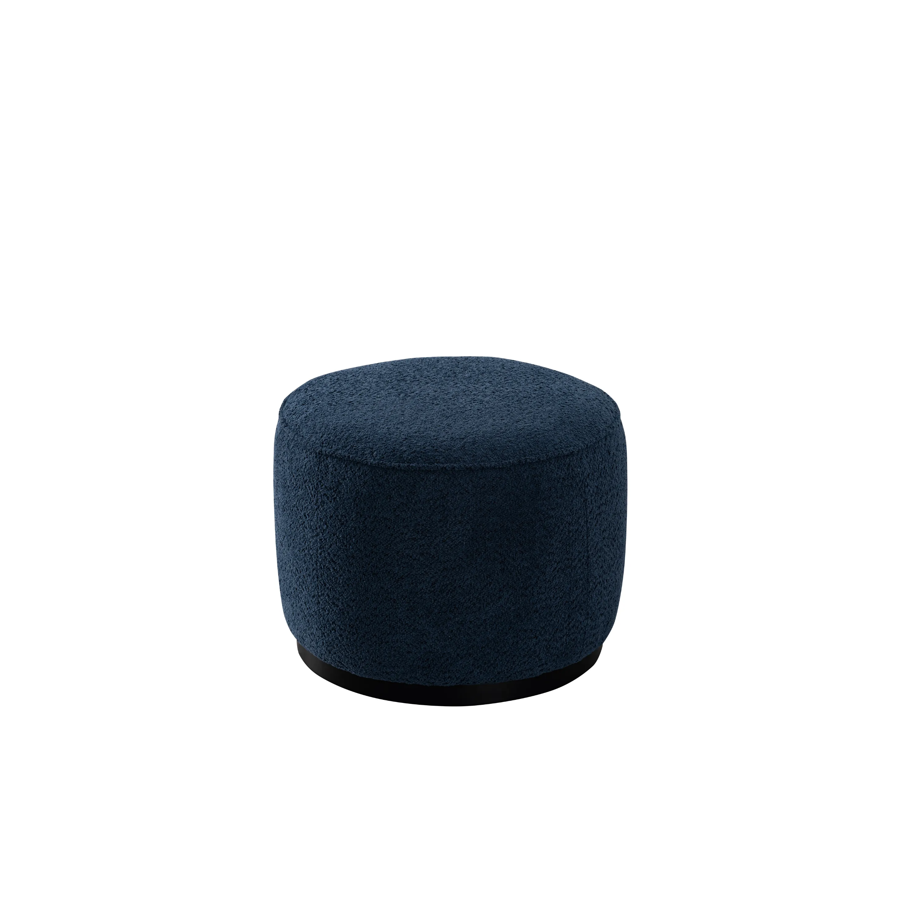 Beige Linen Ottoman W55.5xH44cm