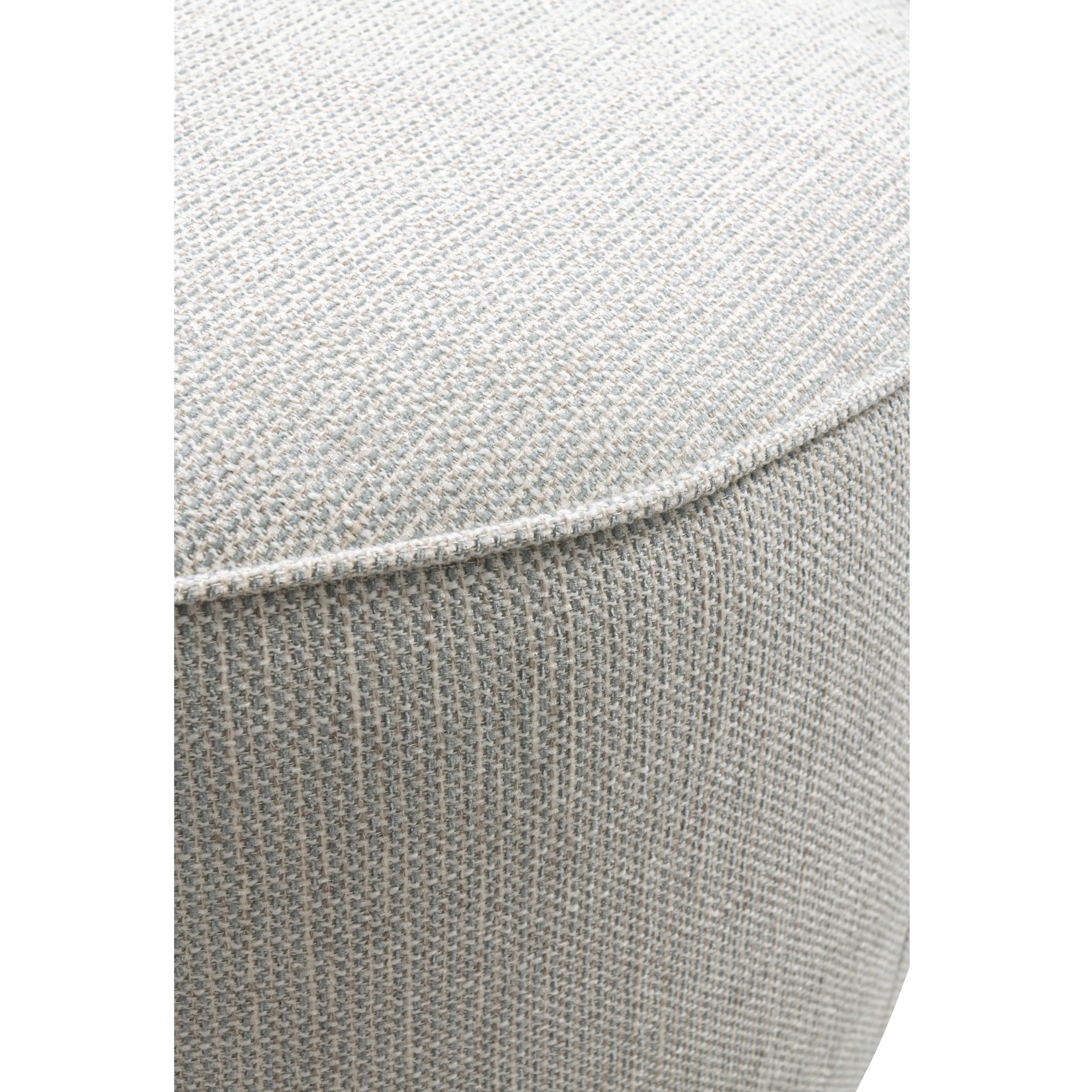 Beige Linen Ottoman W55.5xH44cm