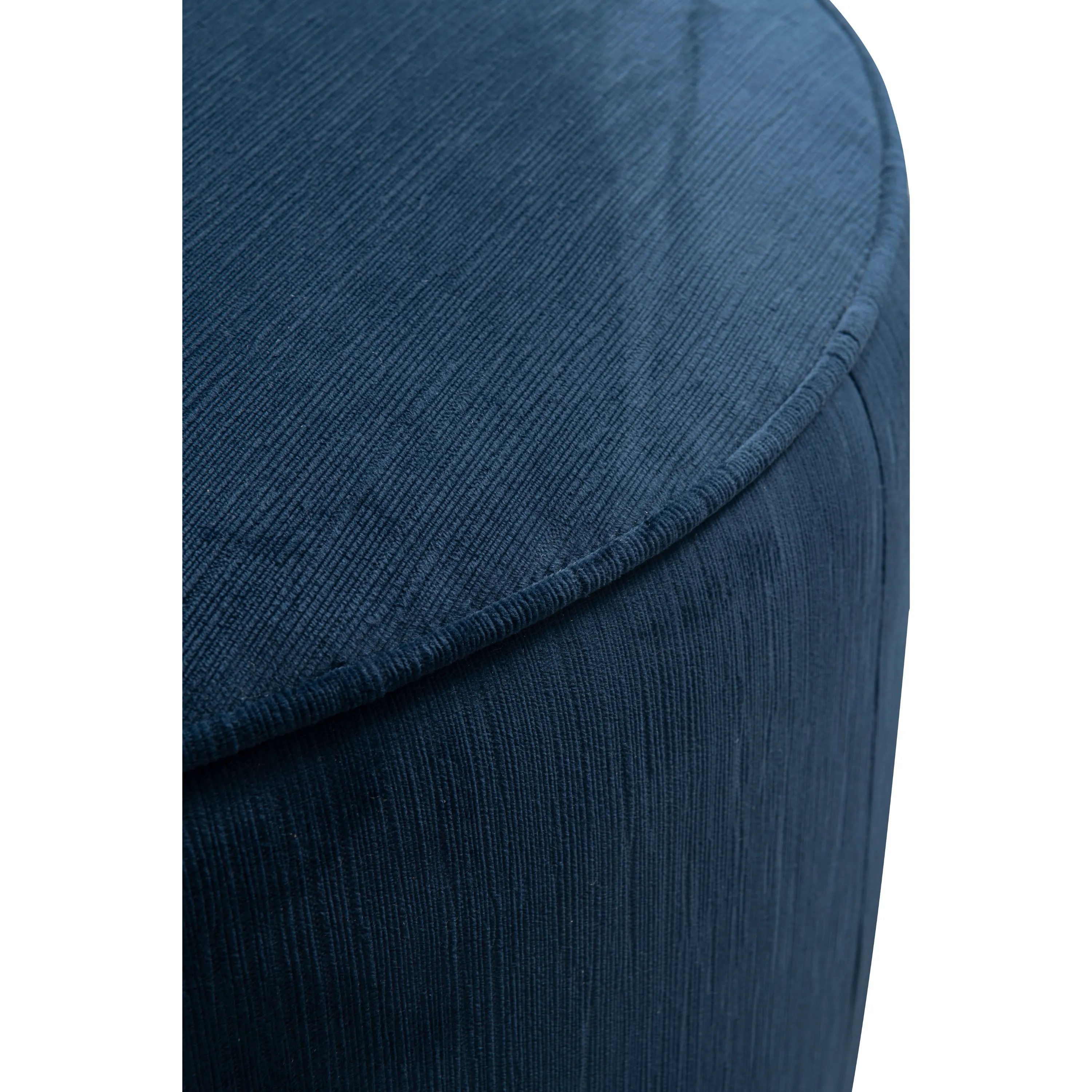 Beige Linen Ottoman W55.5xH44cm