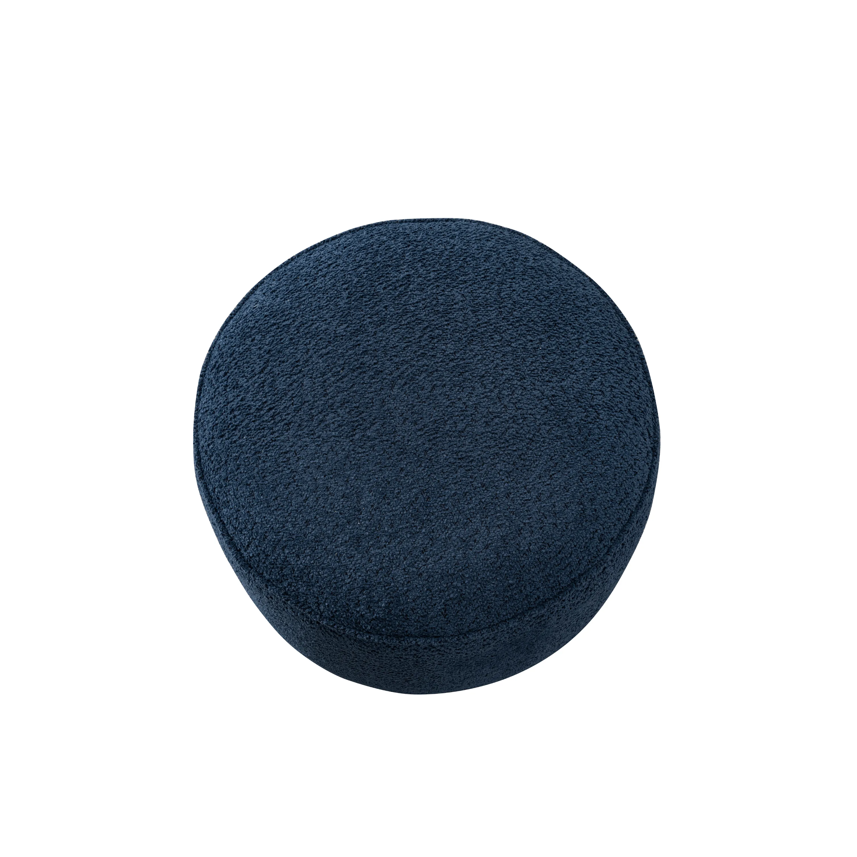 Beige Linen Ottoman W55.5xH44cm