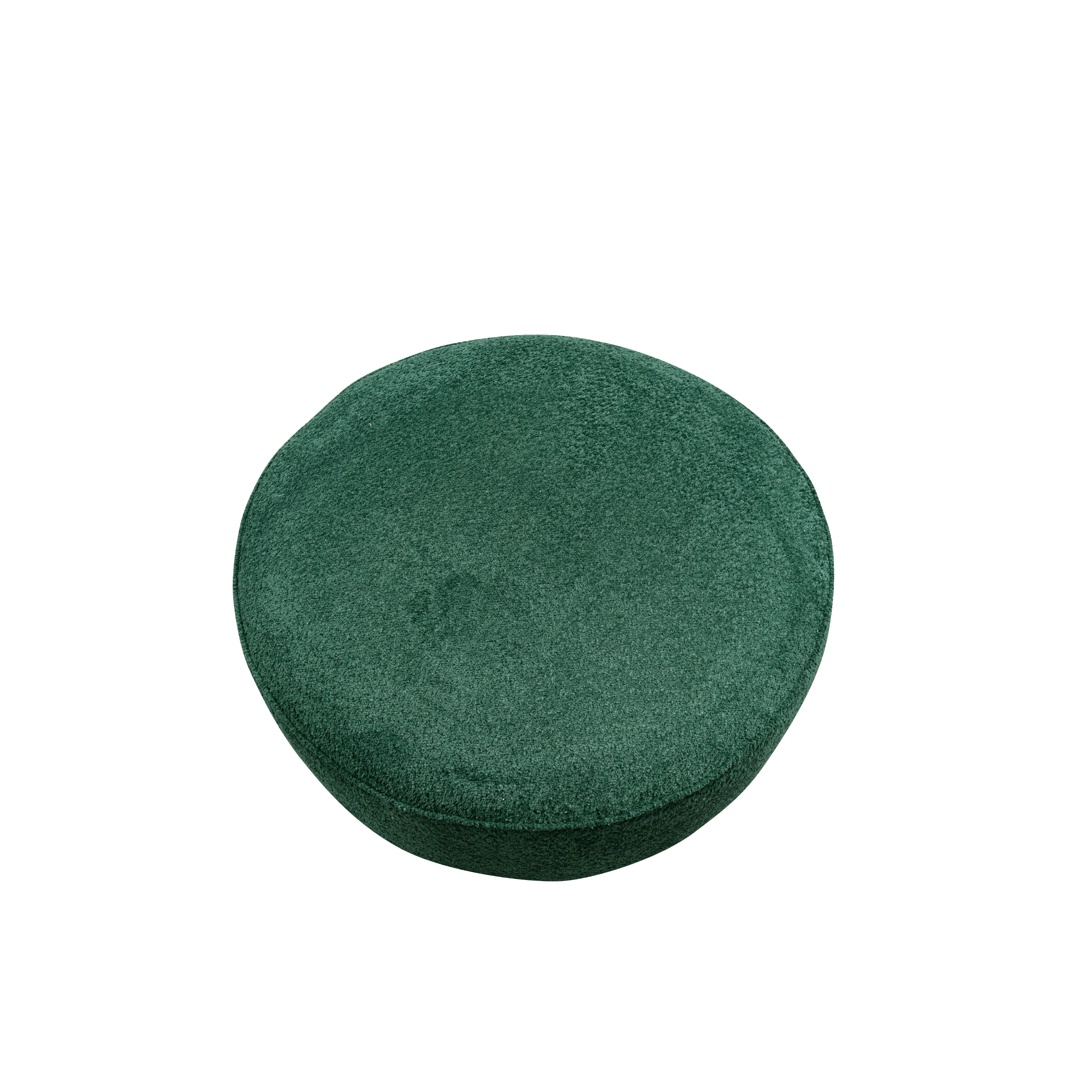Beige Linen Ottoman W91xH36cm