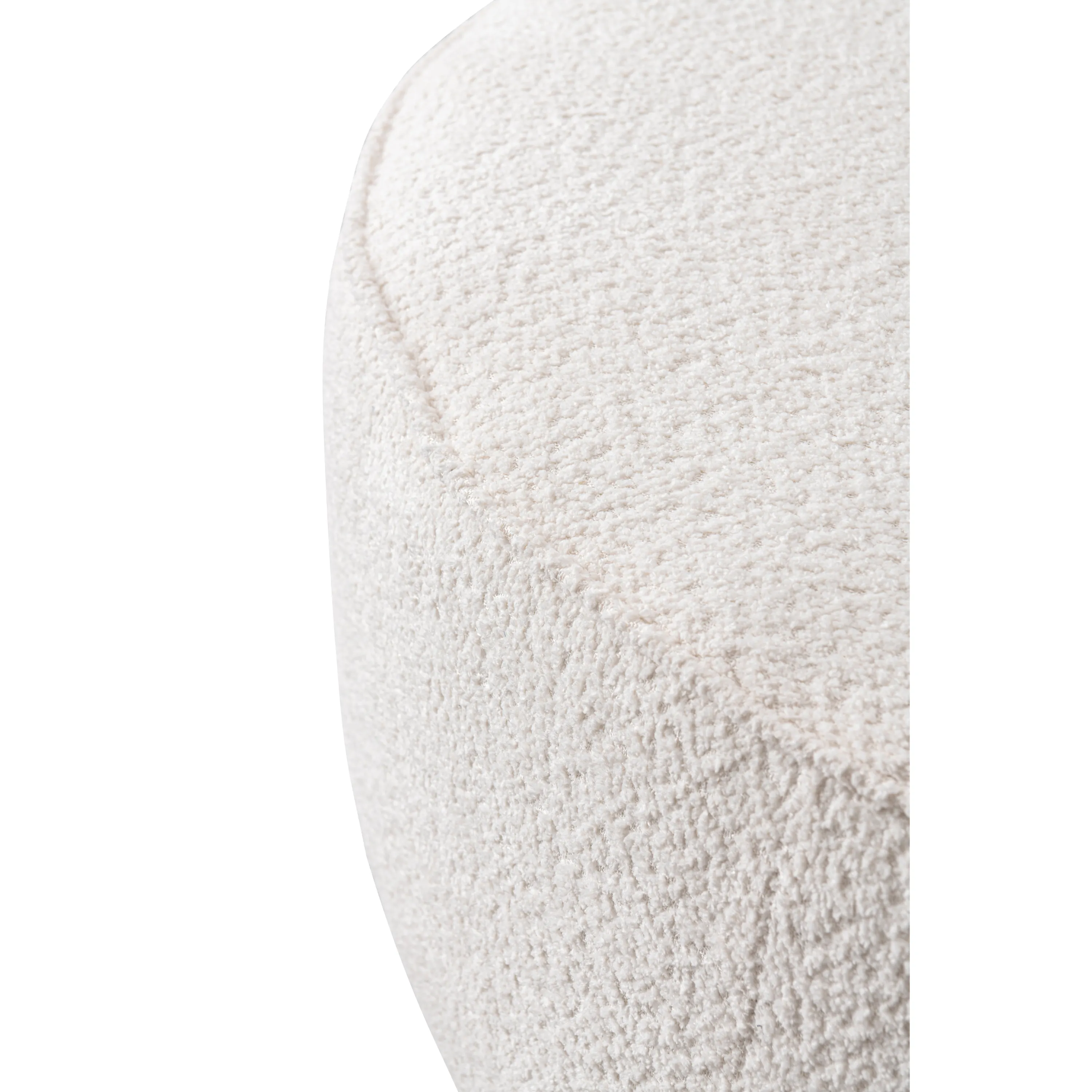 Beige Linen Ottoman W91xH36cm