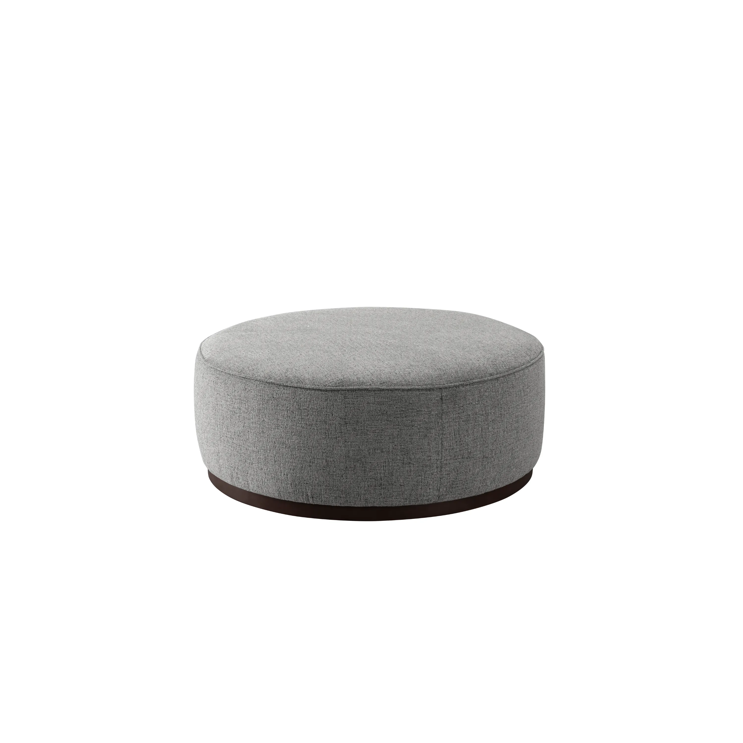 Beige Linen Ottoman W91xH36cm