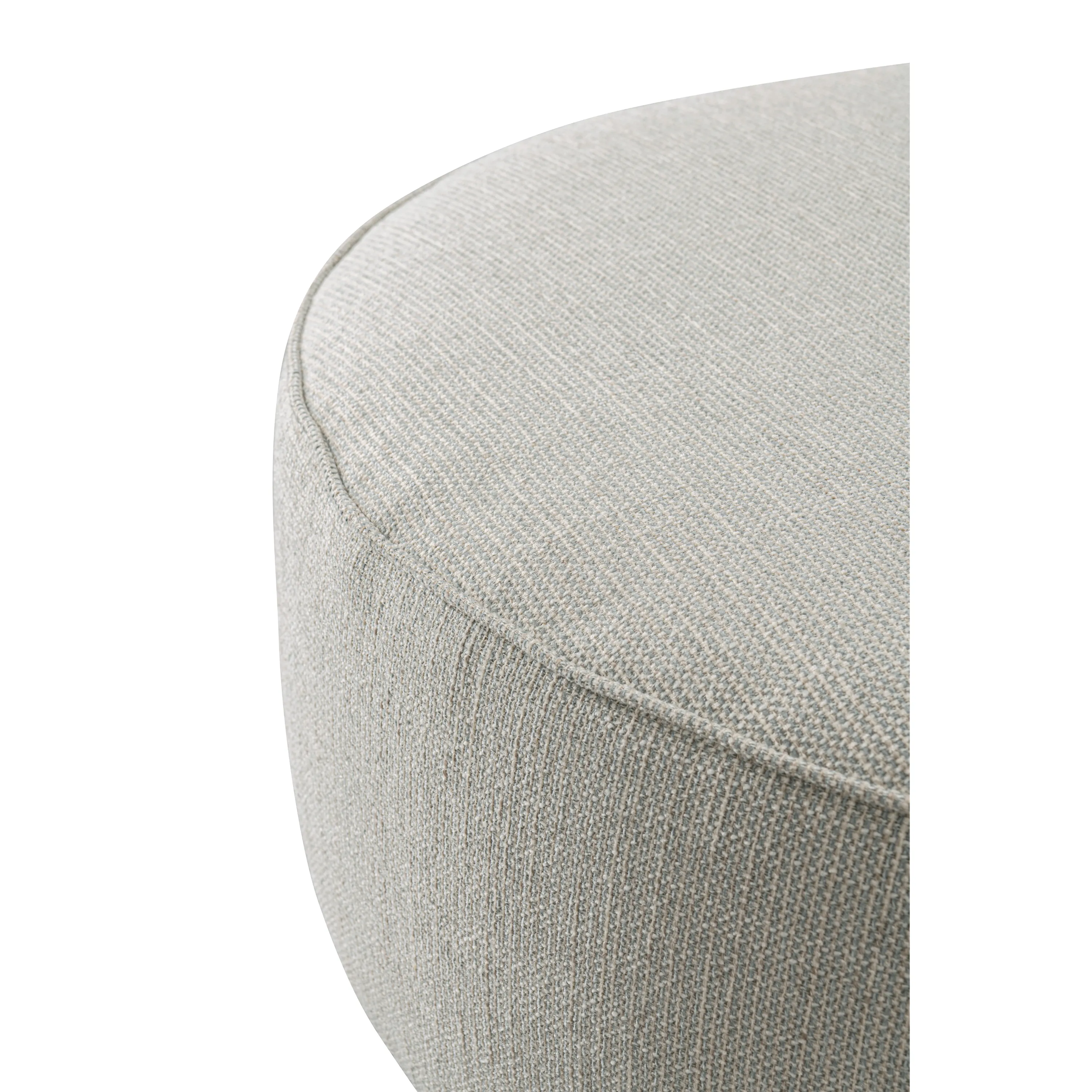Beige Linen Ottoman W91xH36cm