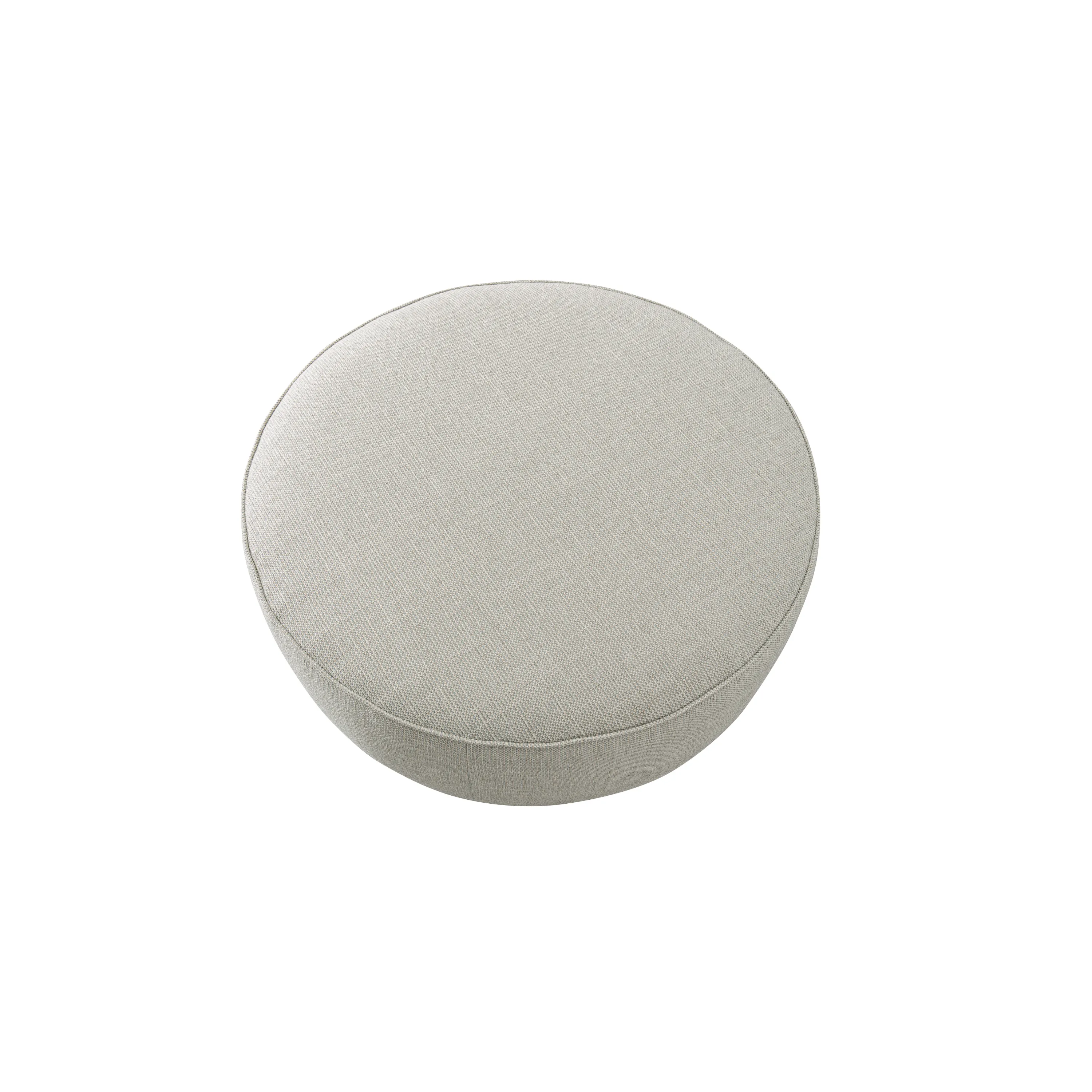 Beige Linen Ottoman W91xH36cm