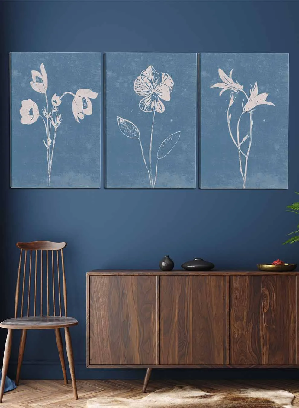 Botanical Paintings(set of 3)