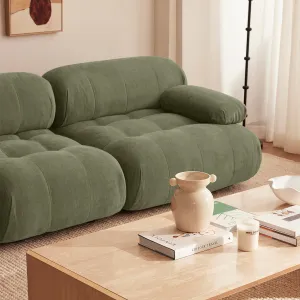 Bowie Textured Velvet 2 Seat Sofa