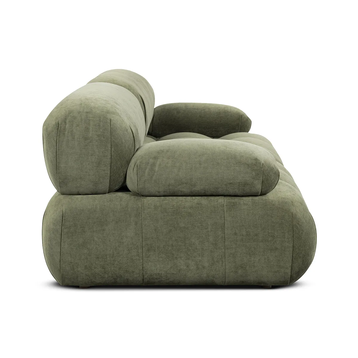 Bowie Textured Velvet 2 Seat Sofa